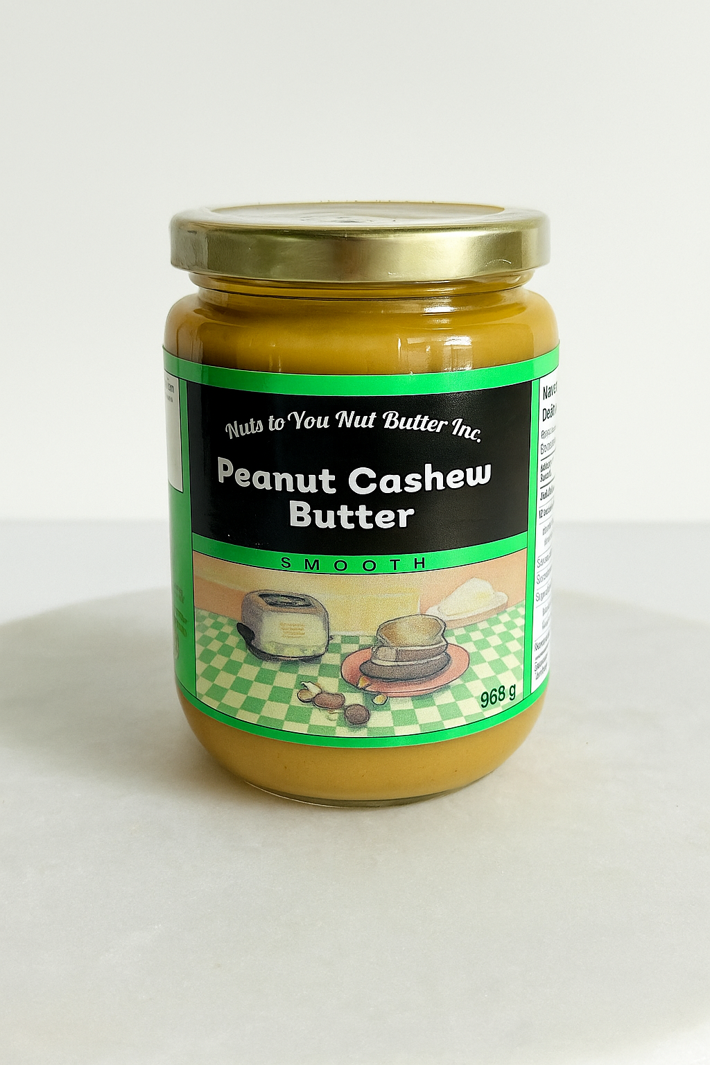 Peanut Cashew Butter - Smooth
