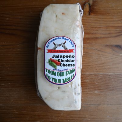 Jalapeno Goat Cheddar