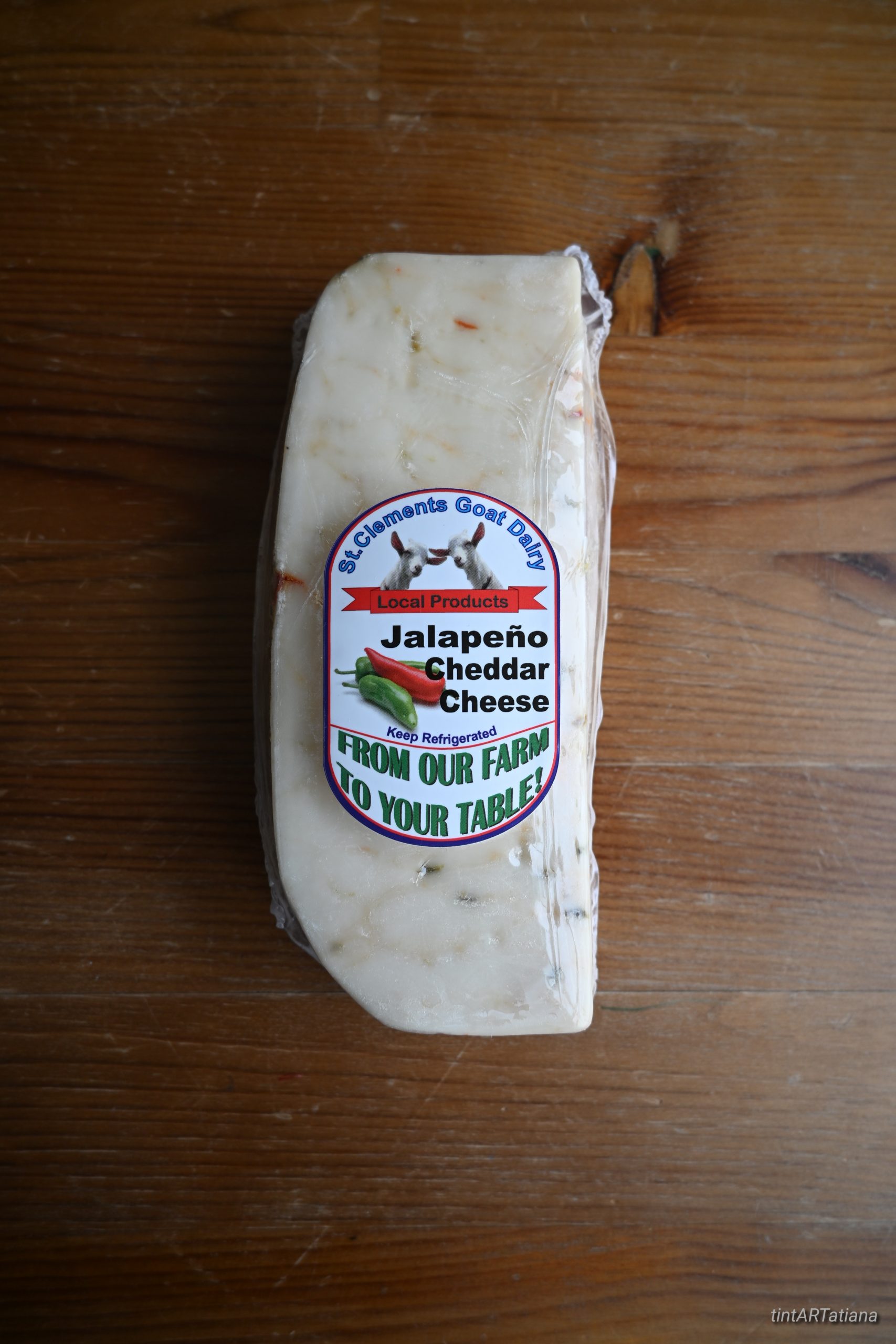 Jalapeno Goat Cheddar